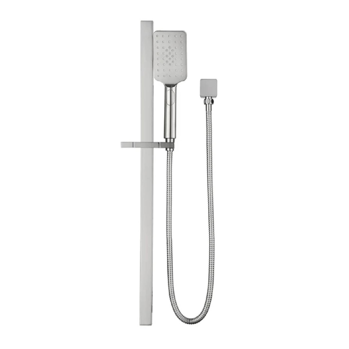 Cresta Single Shower Rail (485mm) (Brushed Nickel)- Clearance