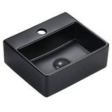 Lexi Basin 330 x 290mm (Black)- Clearance