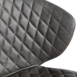 Calibre COC6192-LF Office Chair - Charcoal with Black Base