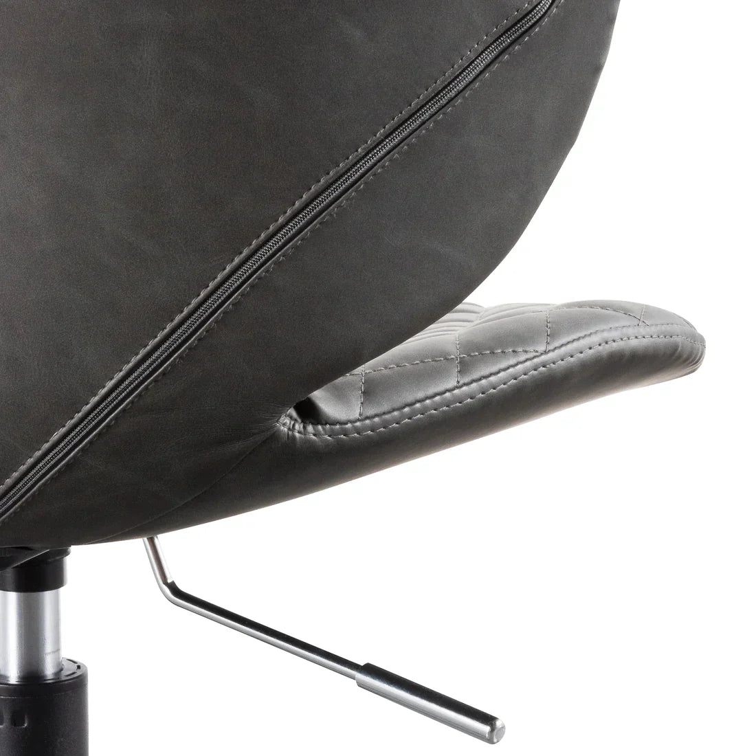 Calibre COC6192-LF Office Chair - Charcoal with Black Base