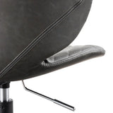 Calibre COC6192-LF Office Chair - Charcoal with Black Base