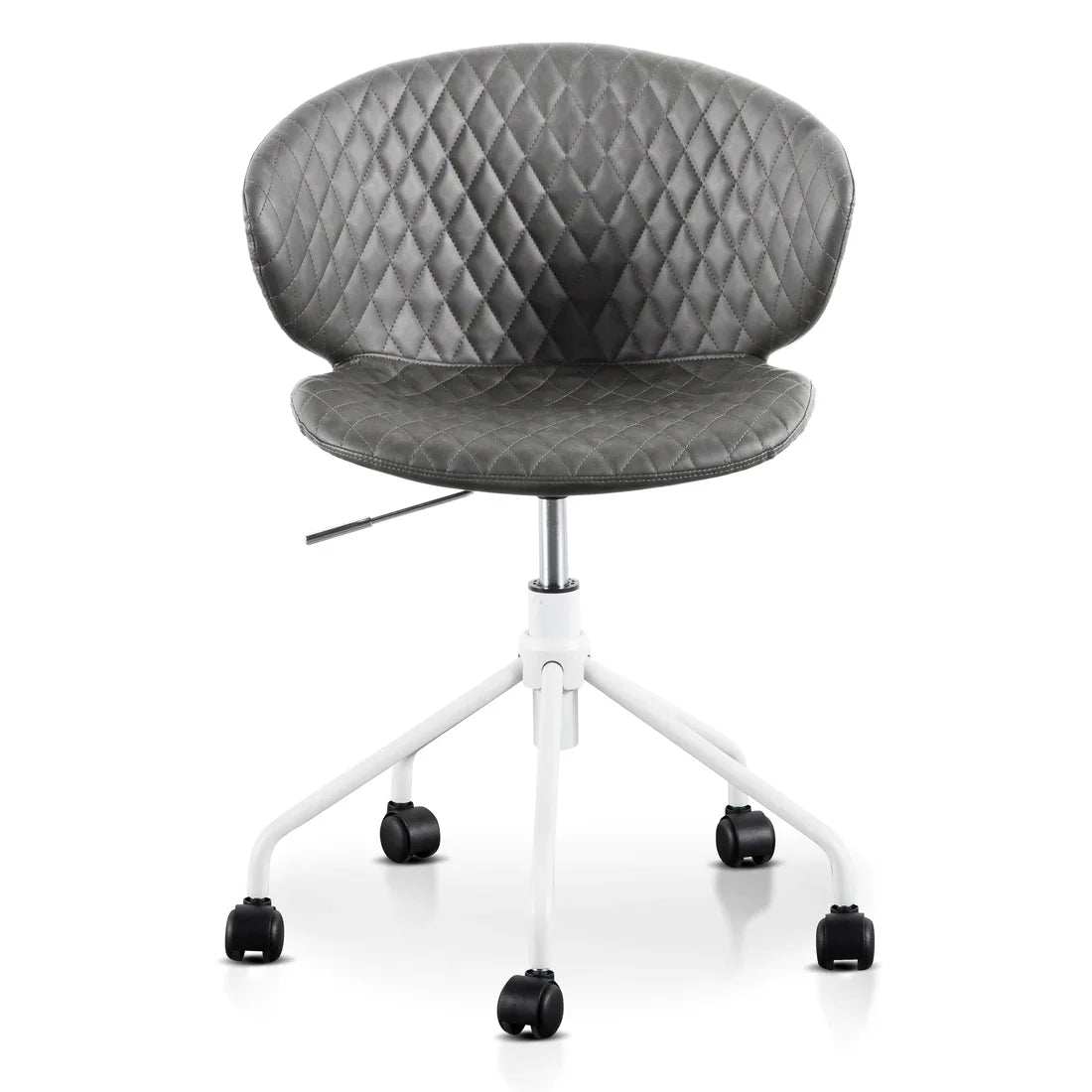 Calibre COC6194-LF Office Chair - Charcoal with White Base