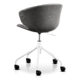Calibre COC6194-LF Office Chair - Charcoal with White Base