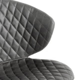 Calibre COC6194-LF Office Chair - Charcoal with White Base