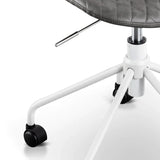 Calibre COC6194-LF Office Chair - Charcoal with White Base