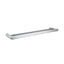 Bellino Solid Brass Double Towel Rail 600mm - Chrome