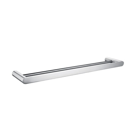 Bellino Solid Brass Double Towel Rail 600mm - Chrome