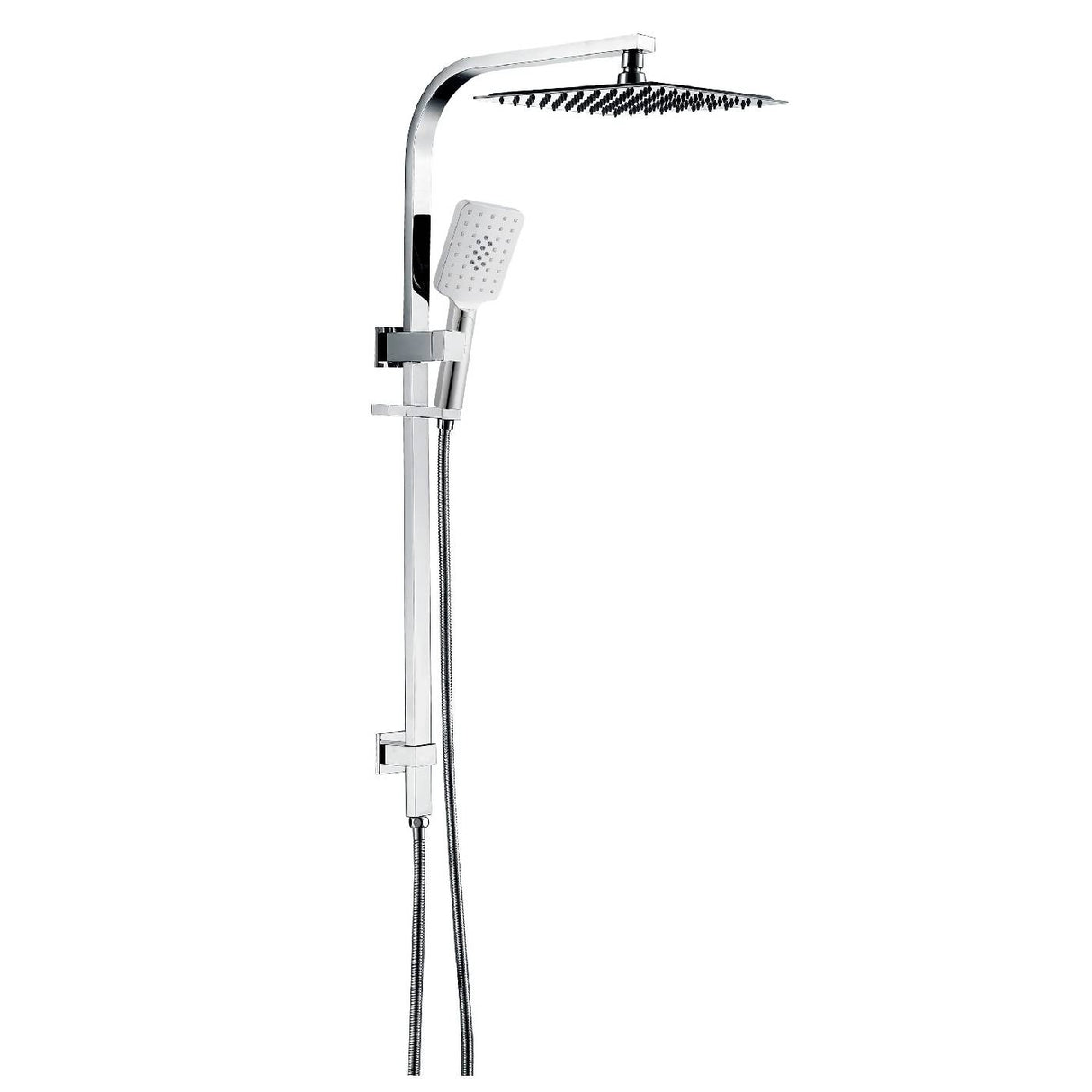 Cresta Dual Shower Rail (Chrome)- Clearance