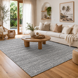 ayna Ringlets Charcoal Wool Blend Rug