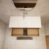 Riva Banff Wall Hung Vanity Coastal Oak (All Sizes)