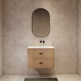 Riva Banff Wall Hung Vanity Coastal Oak (All Sizes)
