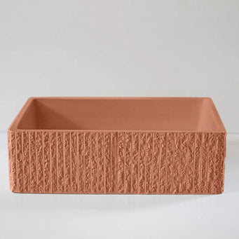 Sticks & Stone Concrete Rugged Rectangle Basin