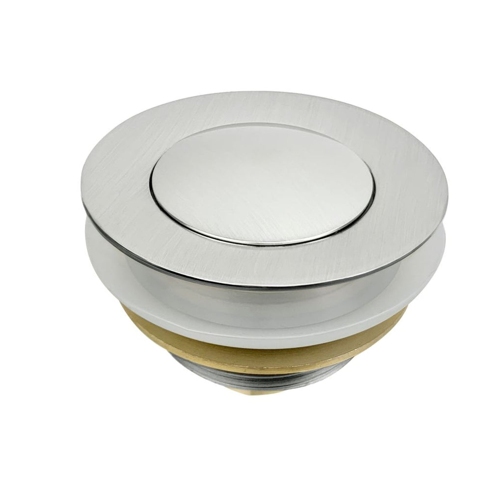bathtub waste brushed nickel