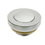 bathtub waste brushed nickel
