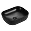 black bathroom basin 500 x 400mm (Black)