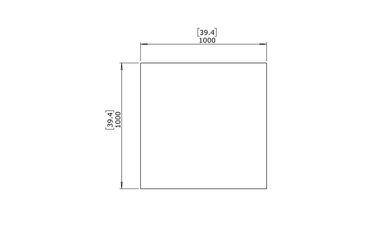 EcoSmart BLOC 40 Concrete Coffee Table (Bloc L4)
