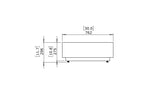 EcoSmart DASH 50 Concrete Coffee Table (Bloc L6)