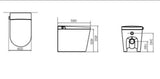 KOHLER Modena Wall Faced Intelligent Toilet