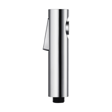 Round ABS Toilet Bidet Spray Kit With Stainless Steel Hose - Chrome