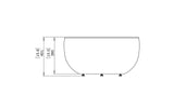 EcoSmart NODE 30 Concrete Coffee Table (CIRC M1)