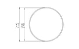 EcoSmart NODE 30 Concrete Coffee Table (CIRC M1)