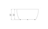 EcoSmart CURV 30/40 Concrete Coffee Table