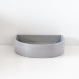 Sticks & Stone Concrete Polished Half Moon Basin