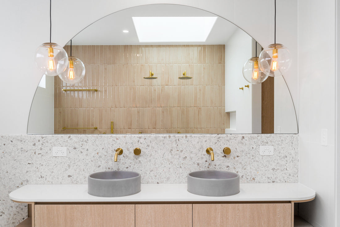 Sticks & Stone Concrete Polished Round Basin