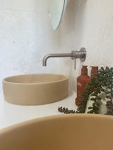 Sticks & Stone Concrete Polished Round Basin