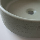 Sticks & Stone Concrete Round Textured Basin