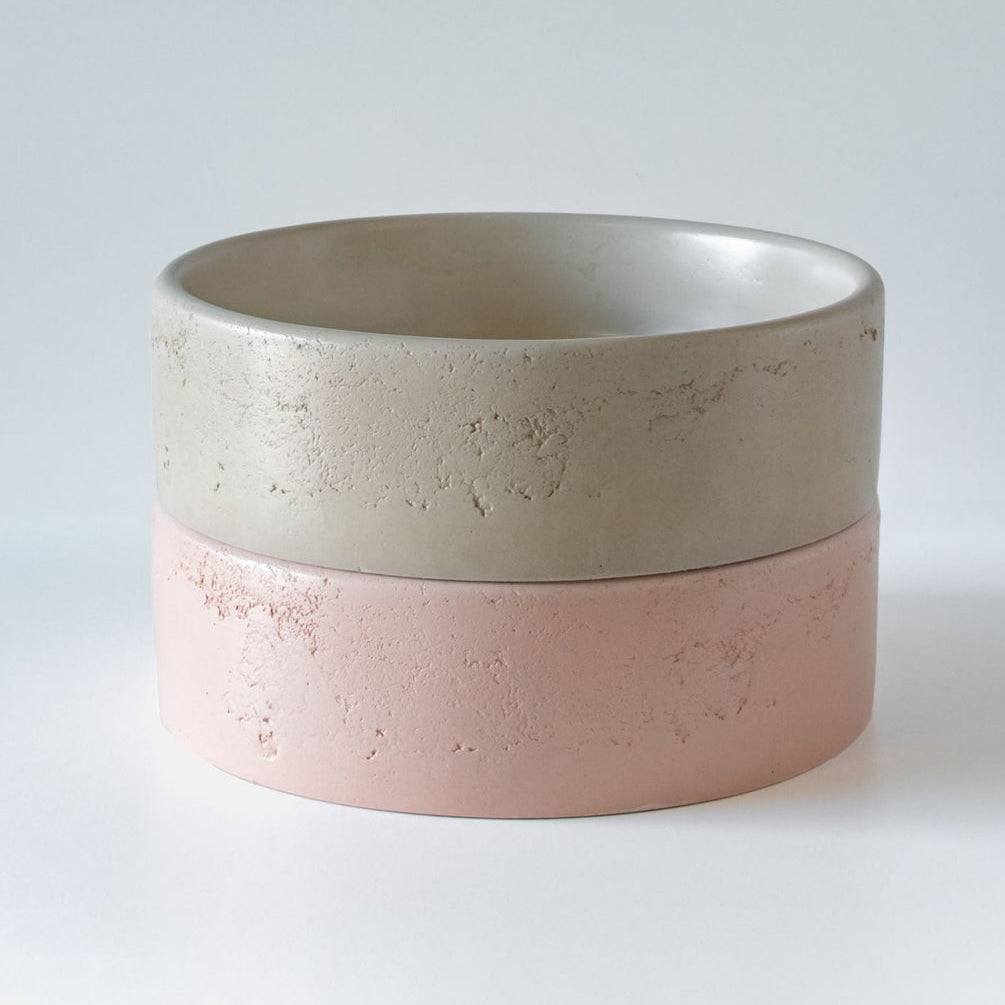 Sticks & Stone Concrete Round Textured Basin