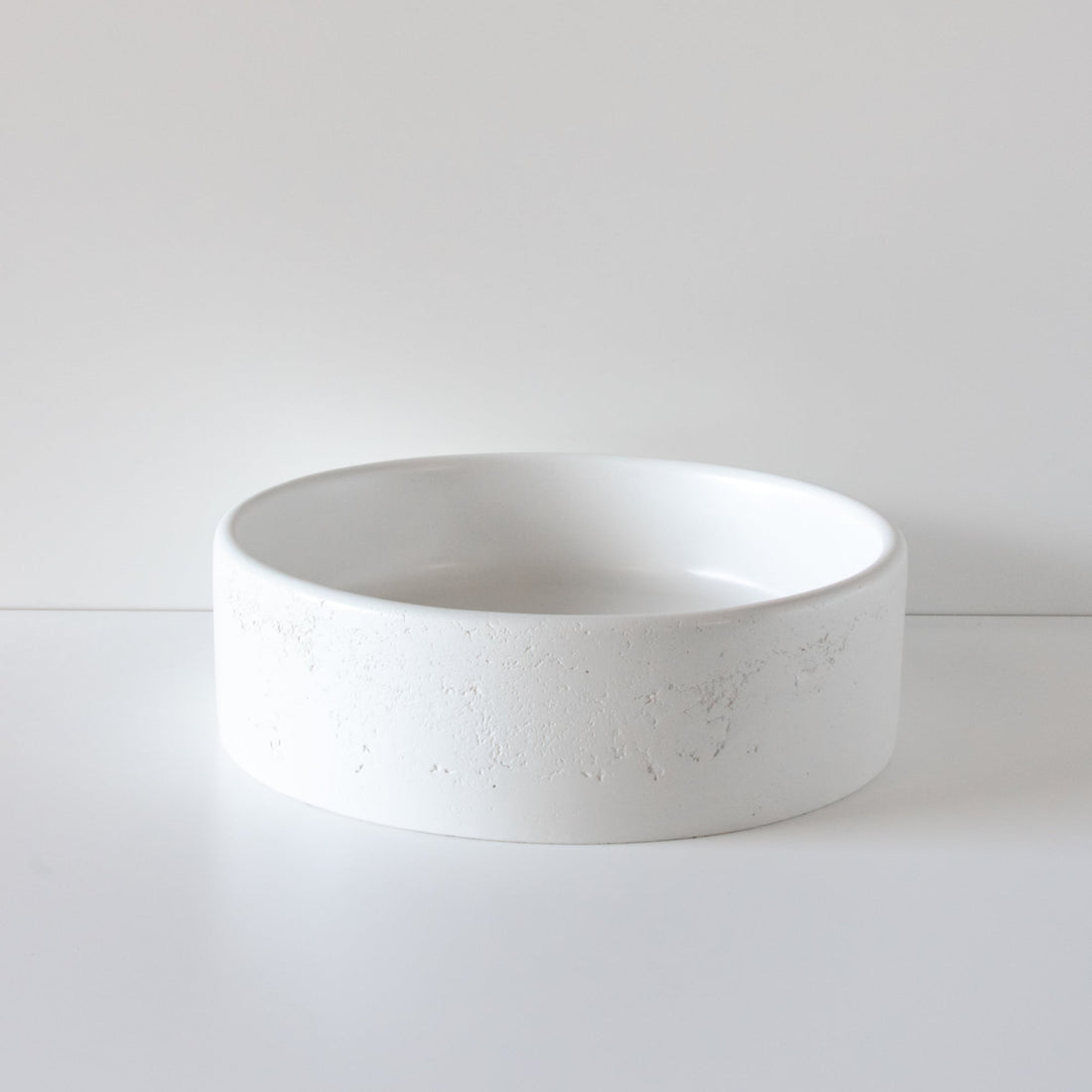 Sticks & Stone Concrete Round Textured Basin