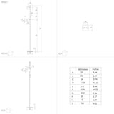 CARTAGENA floor lamp - Clearance