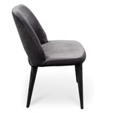 Calibre CDC2475-ML Dining Chair - Dark Grey