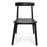 Calibre CDC2422-DR Dining Chair - Black Wood