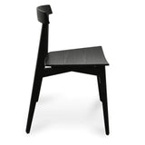 Calibre CDC2422-DR Dining Chair - Black Wood