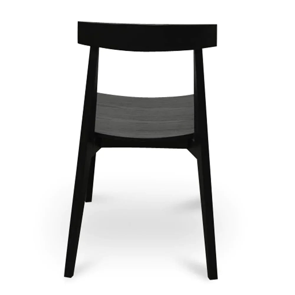 Calibre CDC2422-DR Dining Chair - Black Wood