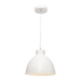 Dome 1Lt Pendant White