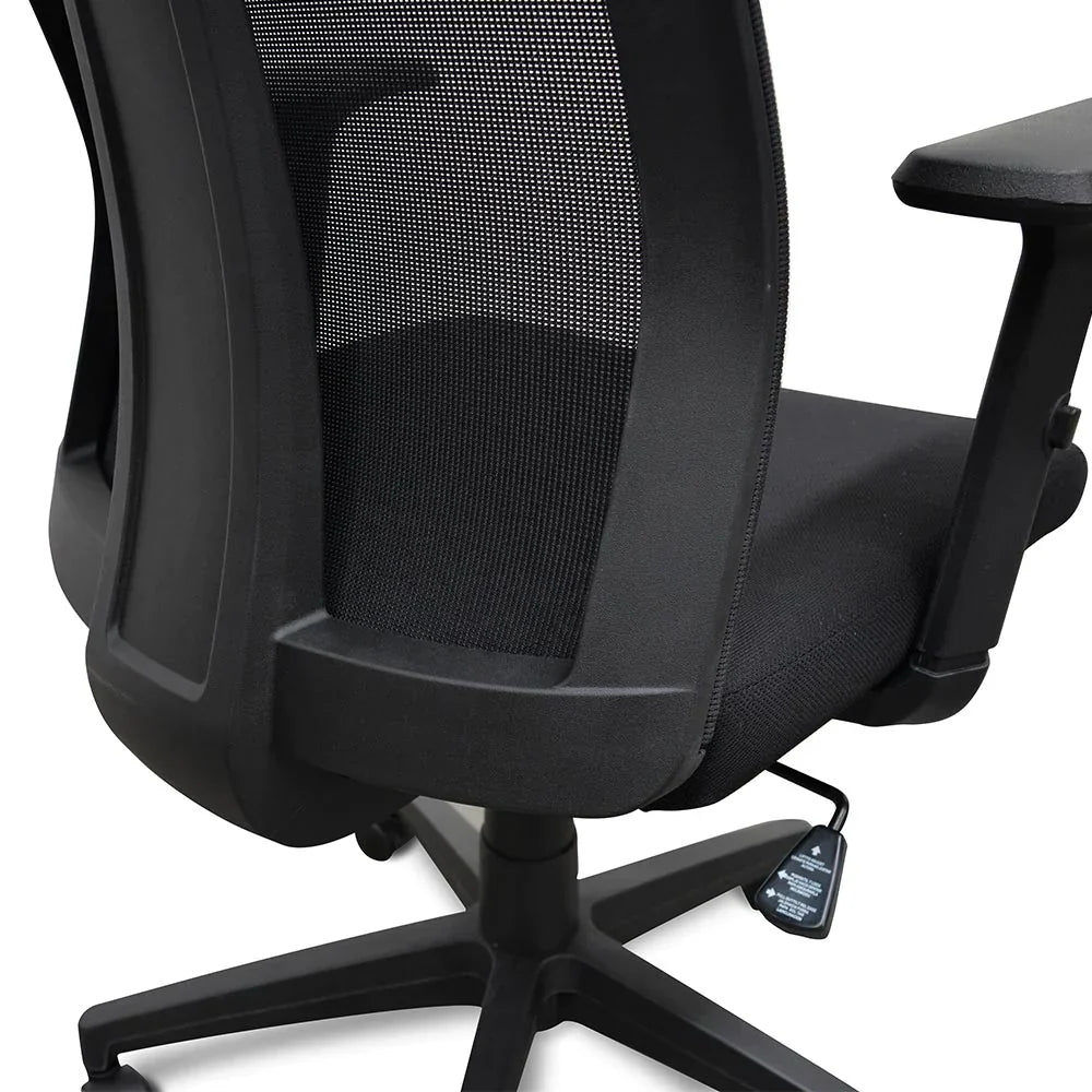 Calibre COC2228-LF Mesh Office Chair - Black
