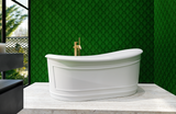 RITZ Freestanding Bathtub with Non-Overflow (Matte White) (1700mm)