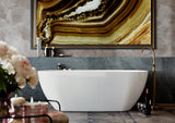 PALERMO Freestanding Bathtub Overflow 1650mm/1750mm
