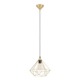 TARBES pendant light E27 (Brushed Brass)- Clearance