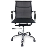 Calibre COC210 Designer Mesh Boardroom Office Chair - Low Back - Black