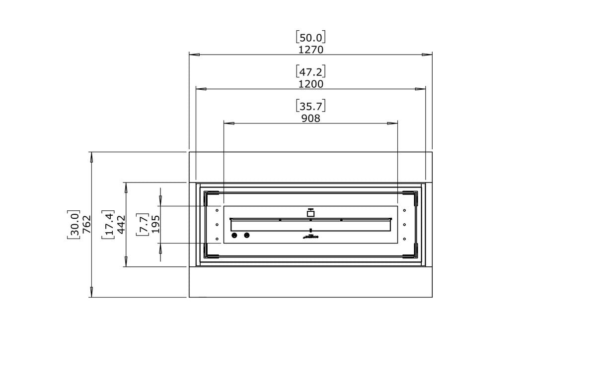 EcoSmart COSMO 50 Fire Table