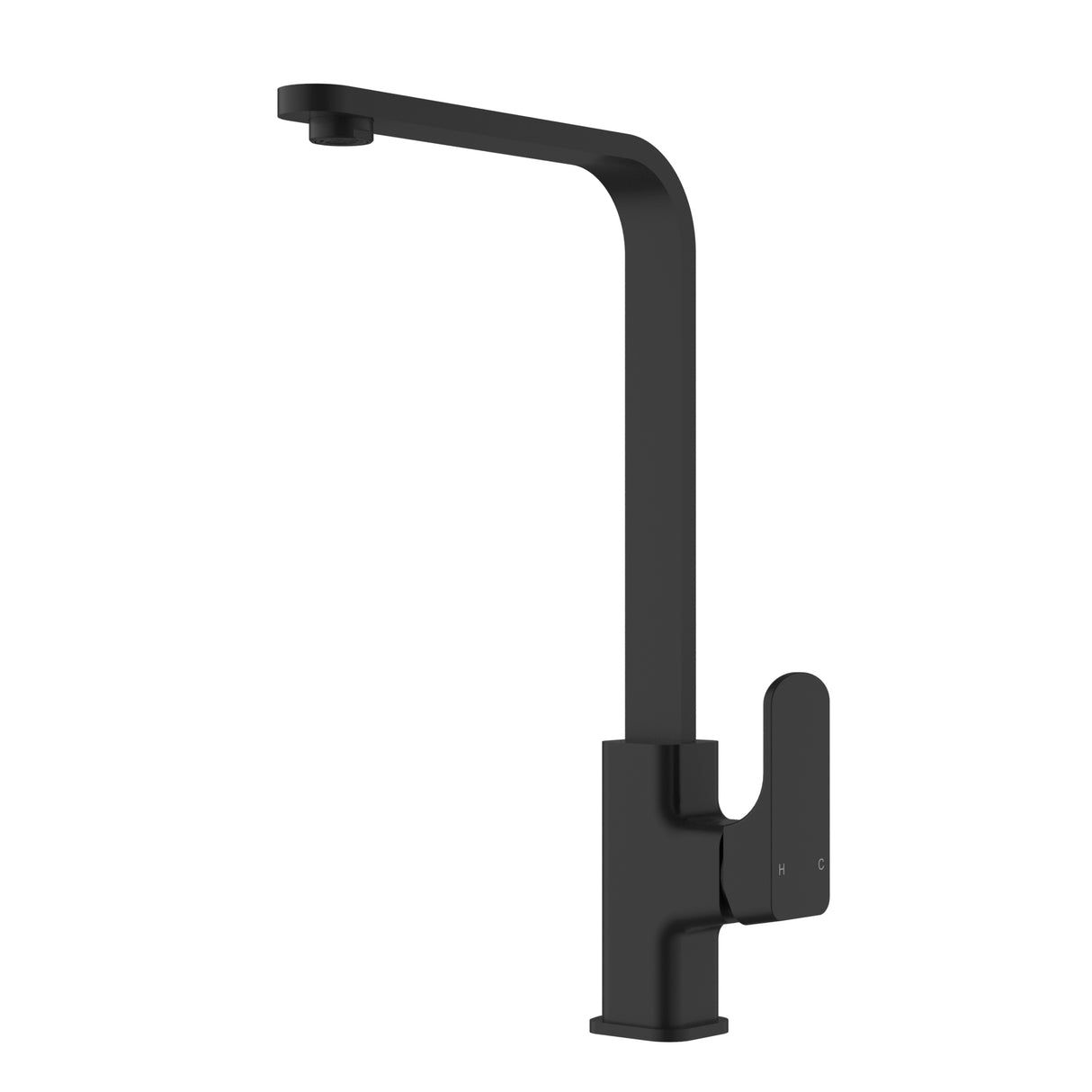 Eden Round Cornered Rectangle Handle Sink Mixer Lead Free