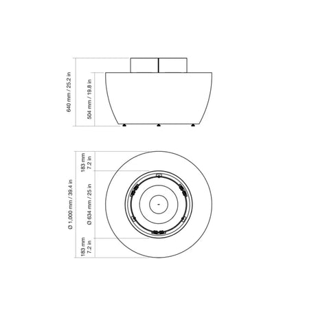 EcoSmart Pod 40 Fire Pits