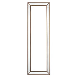 Zeta Cheval Mirror - Antique Gold