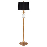 Langley Floor Lamp - Antique Gold