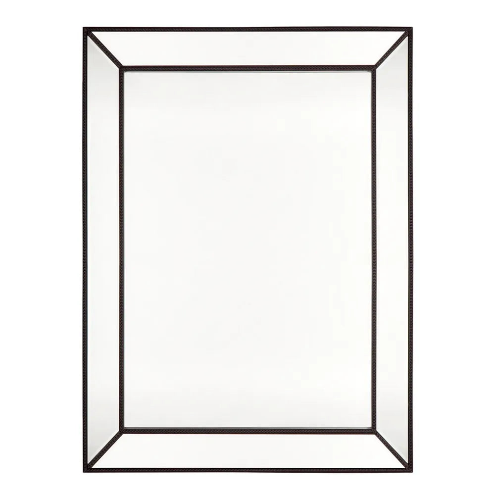 Zeta Wall Mirror - Large Black