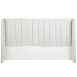 Central Park Queen Bedhead - Natural Linen